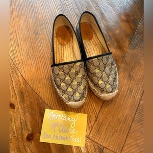 Gucci Bee 🐝 espadrilles size 40